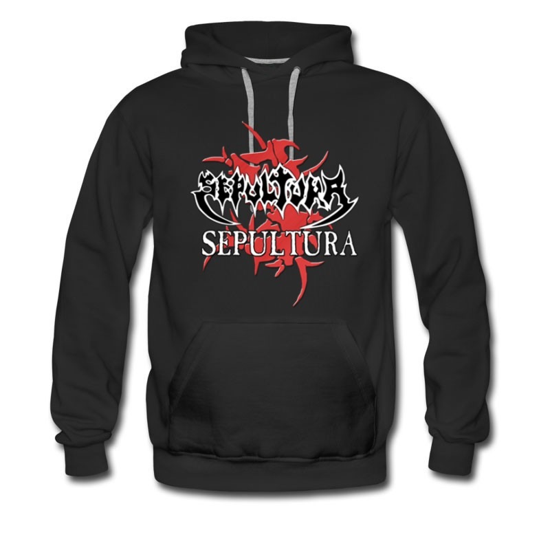 Men's sepultura logo Hoodie