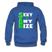 Men's SEXY @ ANY SIZE Hoodie