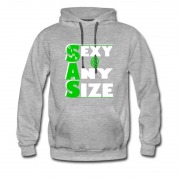 Men's SEXY @ ANY SIZE Hoodie