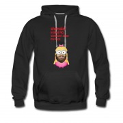 Men's Shemale Minion Funny Moment Beard Hoodie