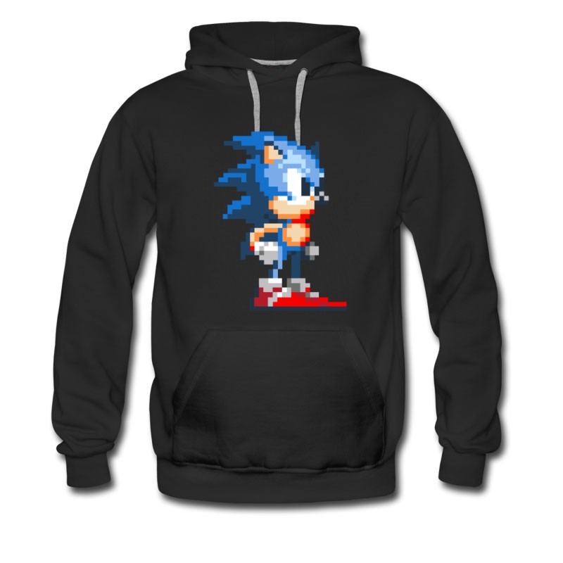 Men's Sonic Video Games View Hot Style Hoodie