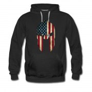 Men's Spartan America Helmet Hoodie