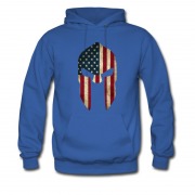 Men's Spartan America Helmet Hoodie