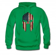 Men's Spartan America Helmet Hoodie