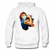 Men's Spreadshirt Shop Nurse Girl Power Hoodie