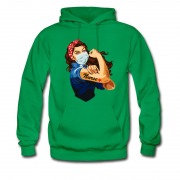 Men's Spreadshirt Shop Nurse Girl Power Hoodie