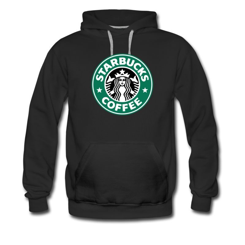 Men's Star Buck Coffee Logo Hoodie