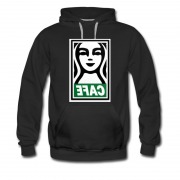 Men's Starbuck Cafe Face Hoodie
