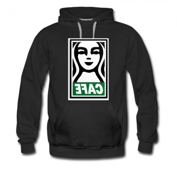 Men's Starbuck Cafe Face Hoodie