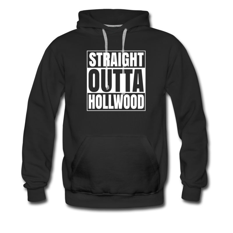 Men's Straight Outta Hollywood Hoodie