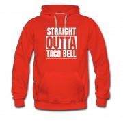 Men's Straight Outta Taco Bell Hoodie