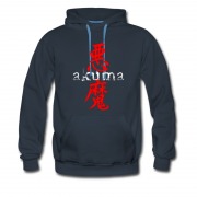 Men's Street Fighter Akuma Evil Logo Hoodie