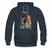 Men's Street Fighter Army Character Guile Hoodie