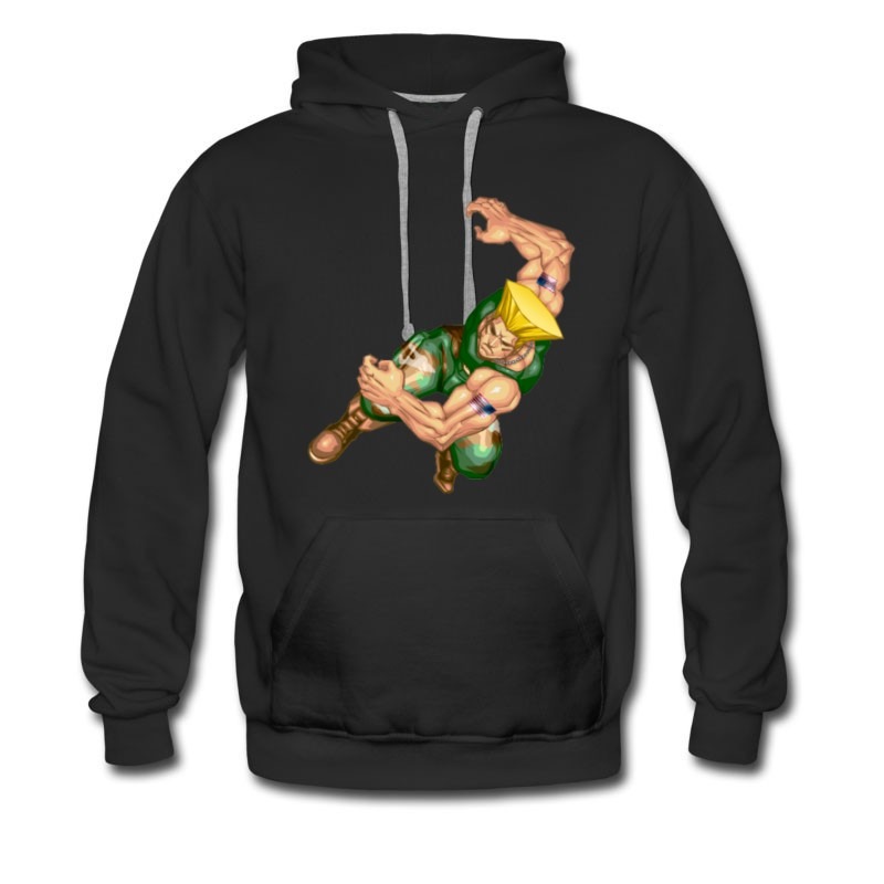Men's Street fighter guile Hoodie
