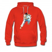 Men's Street Fighter Ryu Hadouken Perform Hoodie
