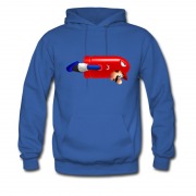 Men's SUPER MARIO IN BULLET Hoodie