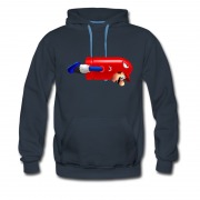 Men's SUPER MARIO IN BULLET Hoodie