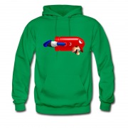 Men's SUPER MARIO IN BULLET Hoodie