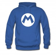 Men's Super Mario Mario Logo Apparel Hoodie