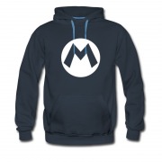 Men's Super Mario Mario Logo Apparel Hoodie