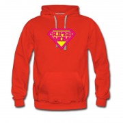 Men's Super Mo M Hot Logo Superman Style Hoodie