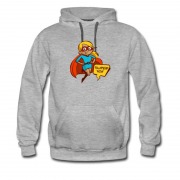 Men's Super Mom Cartoon Hot Style Ladies Mothers Day Hoodie