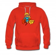 Men's Super Mom Cartoon Hot Style Ladies Mothers Day Hoodie