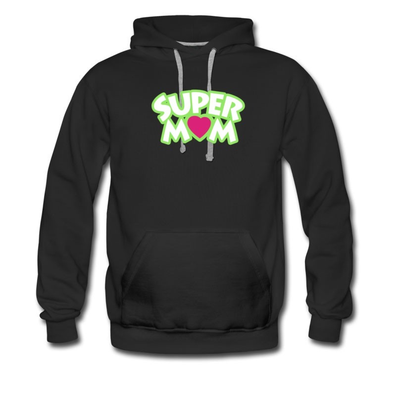 Men's Super Mom Ladies Hot Style Hot Mama Hoodie