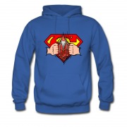 Men's Superman cover by spiderman Hoodie