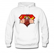 Men's Superman cover by spiderman Hoodie