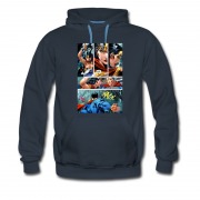 Men's Superman Wonder Woman Comic Page Hoodie