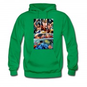Men's Superman Wonder Woman Comic Page Hoodie