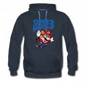 Men's Supermario 3 Bros Video Game Retro Hoodie