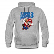 Men's Supermario 3 Bros Video Game Retro Hoodie