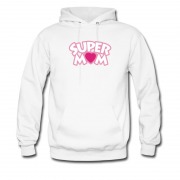 Men's Supermom Lovely Mom Mother Hoodie
