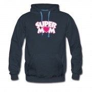 Men's Supermom Lovely Mom Mother Hoodie