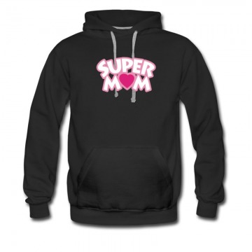 Men's Supermom Lovely Mom Mother Hoodie