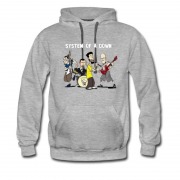 Men's SYSTEM OF THE DOWN CARTOON Hoodie