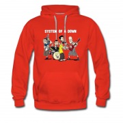 Men's SYSTEM OF THE DOWN CARTOON Hoodie