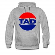 Men's Tad Grunge Rock Band Pepsi Parody Royal Blue Hoodie