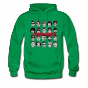 Men's Talking Heads Many face Hoodie
