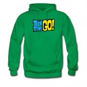 Men's Teentitans Go Cartoon Logo Hoodie