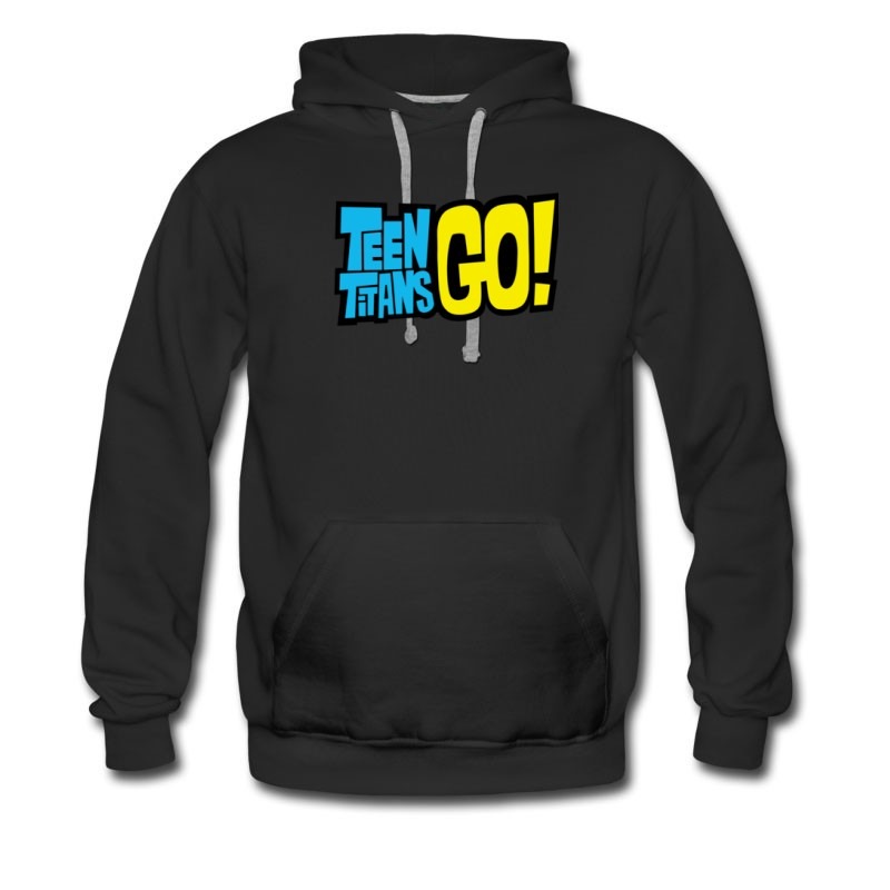 Men's Teentitans Go Cartoon Logo Hoodie