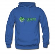 Men's Terrapin Turttle Logo Beer Hoodie