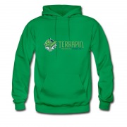 Men's Terrapin Turttle Logo Beer Hoodie