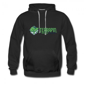 Men's Terrapin Turttle Logo Beer Hoodie