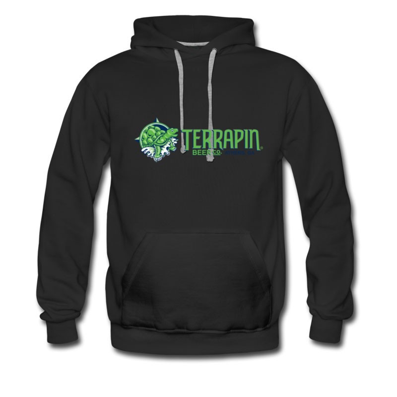 Men's Terrapin Turttle Logo Beer Hoodie