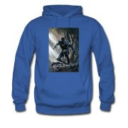 Men's The Black Panther Super Hero In Dark Wave Hoodie