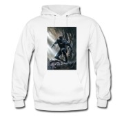 Men's The Black Panther Super Hero In Dark Wave Hoodie