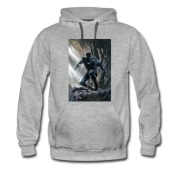 Men's The Black Panther Super Hero In Dark Wave Hoodie